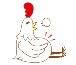 ABC-Chicken sticker #15887157