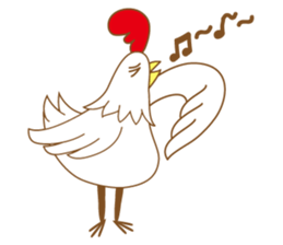 ABC-Chicken sticker #15887161