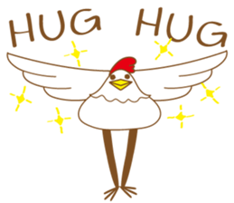 ABC-Chicken sticker #15887165