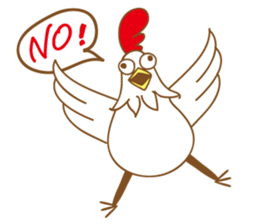 ABC-Chicken sticker #15887169