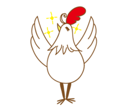 ABC-Chicken sticker #15887170