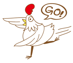 ABC-Chicken sticker #15887171