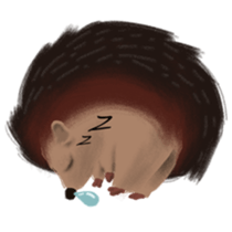 Tiny Hedgehog sticker #15887932
