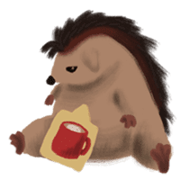 Tiny Hedgehog sticker #15887934