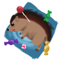 Tiny Hedgehog sticker #15887936