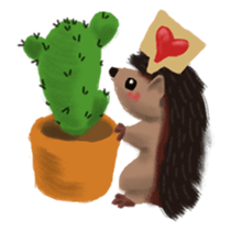 Tiny Hedgehog sticker #15887937