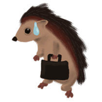 Tiny Hedgehog sticker #15887938