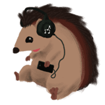Tiny Hedgehog sticker #15887939