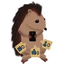 Tiny Hedgehog sticker #15887946