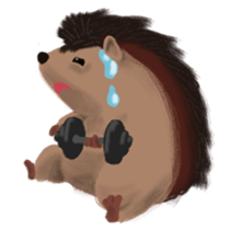 Tiny Hedgehog sticker #15887948