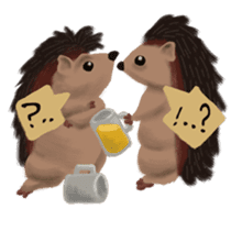 Tiny Hedgehog sticker #15887949