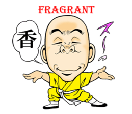 Shaolin joke 100 face fist sticker #15888079