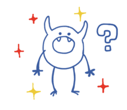 monster's sticker by Hokori (simple) sticker #15888100