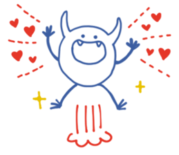 monster's sticker by Hokori (simple) sticker #15888101