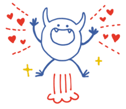 monster's sticker by Hokori (simple) sticker #15888101