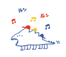 monster's sticker by Hokori (simple) sticker #15888106