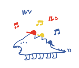 monster's sticker by Hokori (simple) sticker #15888106