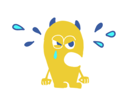 monster's sticker by Hokori (simple) sticker #15888109