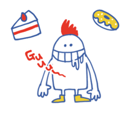 monster's sticker by Hokori (simple) sticker #15888114