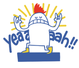 monster's sticker by Hokori (simple) sticker #15888115