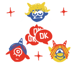 monster's sticker by Hokori (simple) sticker #15888120