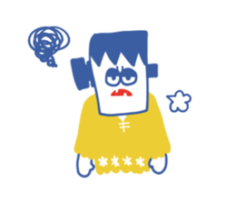 monster's sticker by Hokori (simple) sticker #15888126