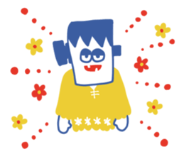 monster's sticker by Hokori (simple) sticker #15888127