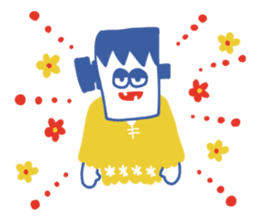 monster's sticker by Hokori (simple) sticker #15888127