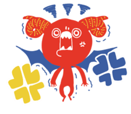 monster's sticker by Hokori (simple) sticker #15888130