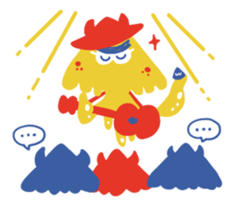 monster's sticker by Hokori (simple) sticker #15888137