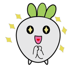 Radish W sticker #15888231