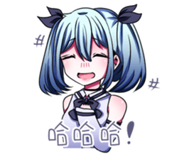 Miss Sky sticker #15888437