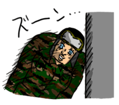 Figures in overly dressed sticker #15888515