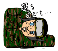 Figures in overly dressed sticker #15888523