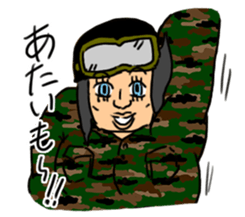 Figures in overly dressed sticker #15888528