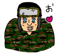 Figures in overly dressed sticker #15888529