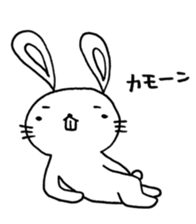 Rabbit teeth are coming 2 sticker #15888536