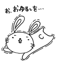 Rabbit teeth are coming 2 sticker #15888541