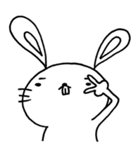 Rabbit teeth are coming 2 sticker #15888546