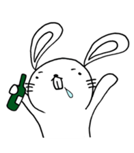 Rabbit teeth are coming 2 sticker #15888547