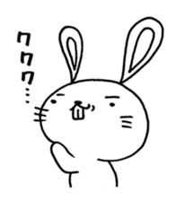 Rabbit teeth are coming 2 sticker #15888561