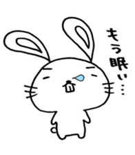 Rabbit teeth are coming 2 sticker #15888565