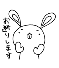 Rabbit teeth are coming 2 sticker #15888569