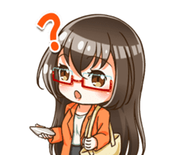 Utamaro and Ms.Ichikawa2 sticker #15888967