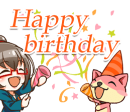 Utamaro and Ms.Ichikawa2 sticker #15888980