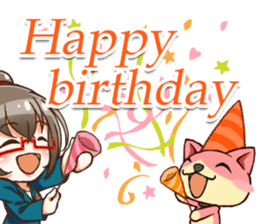 Utamaro and Ms.Ichikawa2 sticker #15888980