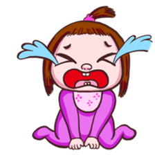 Cut baby sticker #15889449