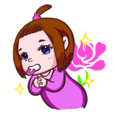 Cut baby sticker #15889459