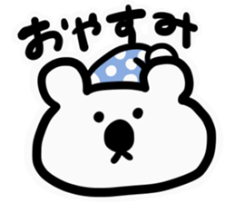 shirokuma pola sticker #15890030