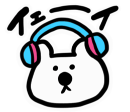 shirokuma pola sticker #15890033